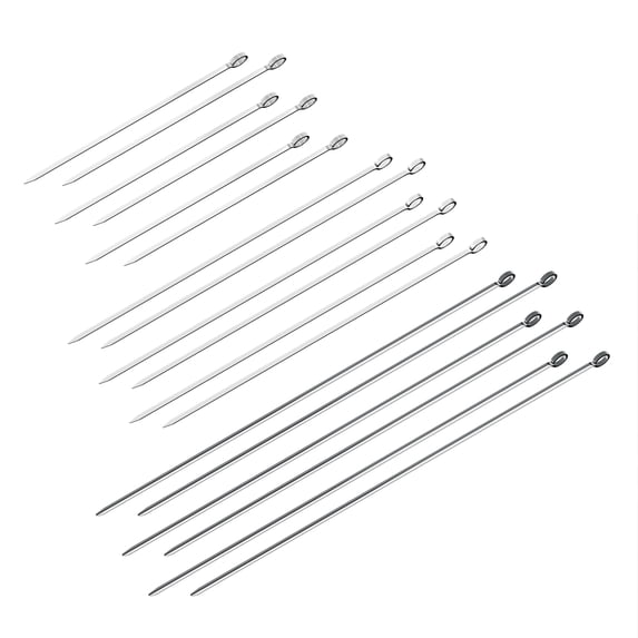 Tramontina Churrasco BBQ 18-Piece Stainless Steel Kebab Skewer Set, Dishwasher Safe