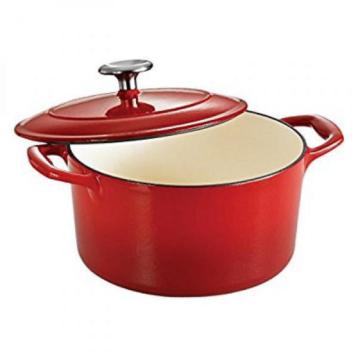 Tramontina Gourmet 3.5 qt. Round Enameled Cast Iron Dutch Oven in