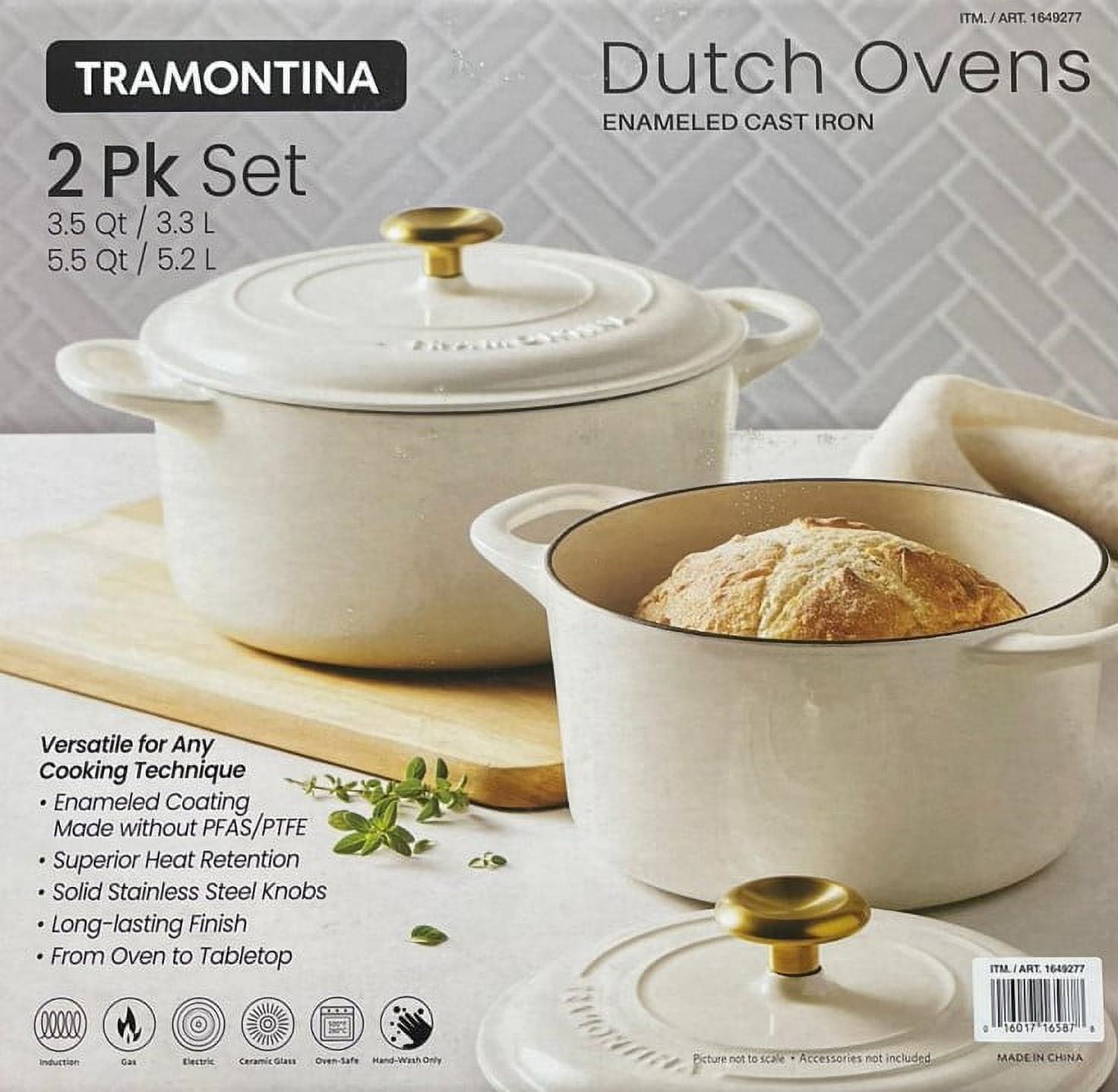 Tramontina Dutch Oven Set - household items - by owner - housewares sale -  craigslist