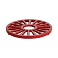 thumbnail image 1 of Tramontina Bestow 7-Inch Enameled Cast Iron Round Trivet, Gradated Red, 1 of 2