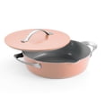 thumbnail image 1 of Tramontina Fiora 4.25-Quart Aluminum Ceramic Nonstick Multipurpose Pan with Lid, Induction-Ready, ILAG Swiss Coating, Oven & Dishwasher Safe - Spanish Villa, 1 of 14