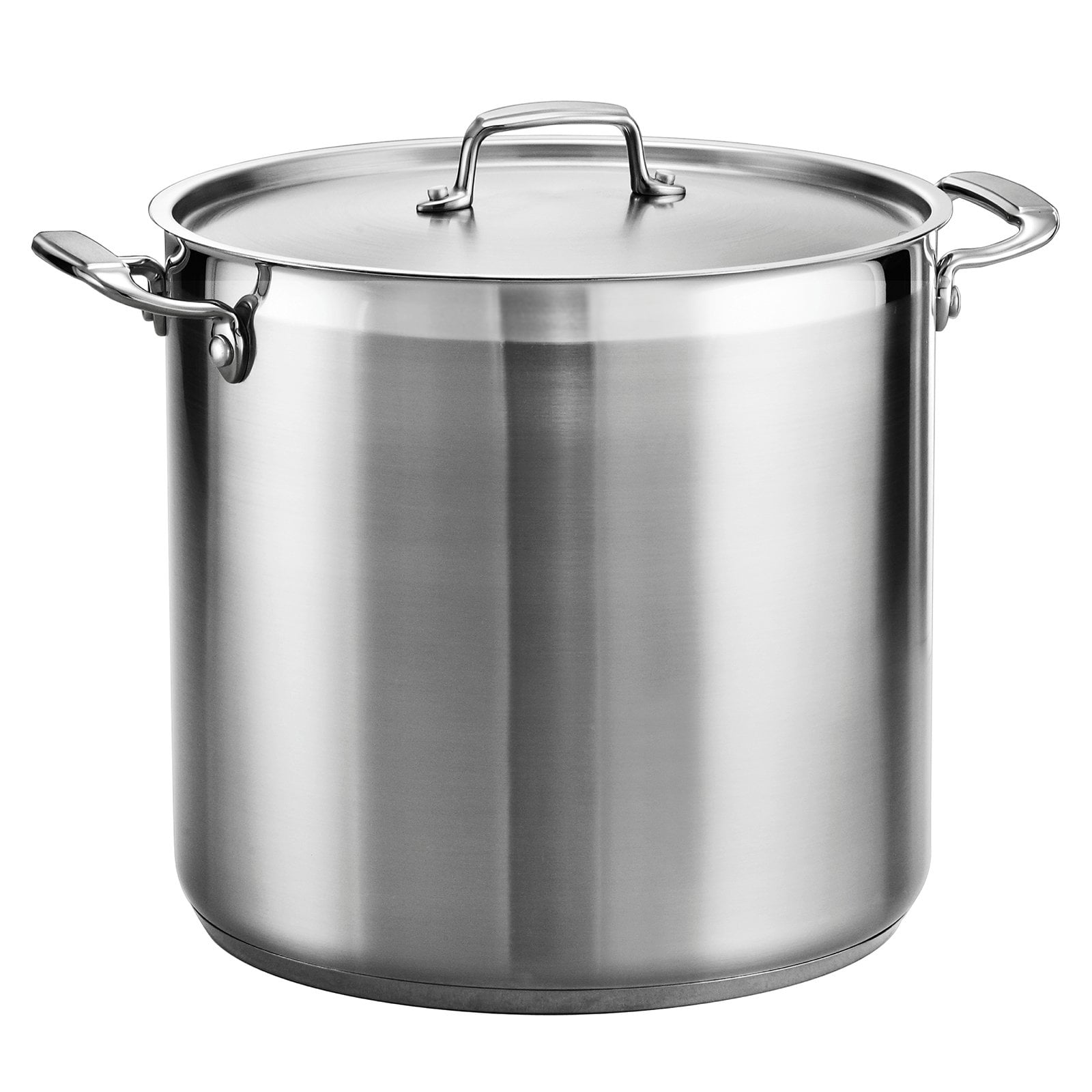 Herogo 10 Quart Stock Pot, 18/10 Stainless Steel Large Cooking Pot with  Lid, 10 QT Metal Pasta Pot for Cooking Chicken Soup, Tri-ply Big Stockpot  for