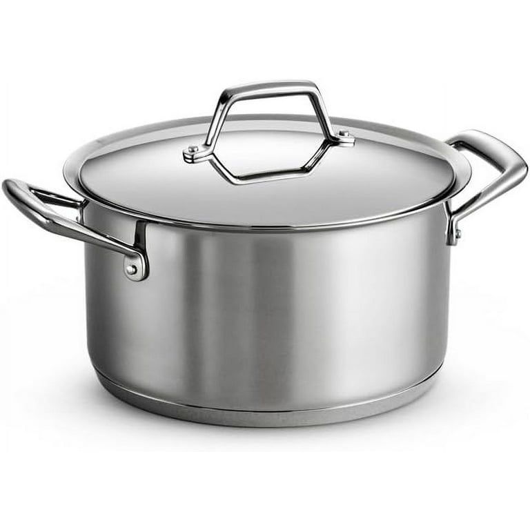 Gourmet Prima 6 qt. Stainless Steel Sauce Pot with Lid Gourmet Prima 6 qt. Stainless Steel Sauce Pot with Lid