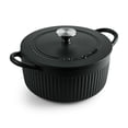 thumbnail image 1 of Tramontina Mesa 3.5 Qt Enameled Cast Iron Dutch Oven Black, 1 of 12