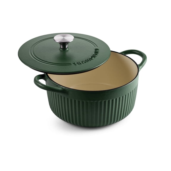 Tramontina Mesa 3.5 Qt Enameled Cast Iron Dutch Oven with Lid - Green