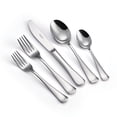 thumbnail image 1 of Tramontina Monaco 20-Piece Stainless Steel Flatware Set –  Mirror-Polished Finish, Modern Minimalist Design, Knives, Forks & Spoons Silverware Set, Service for 4, 1 of 6