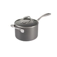 thumbnail image 1 of Tramontina OnyxPro 4-Quart Hard Anodized Nonstick Sauce Pan with Lid & Helper Handle, Oven-Safe, 1 of 6