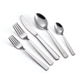 thumbnail image 1 of Tramontina Oslo 20-Piece Stainless Steel Flatware Set –  Mirror-Polished Finish, Serrated Knives, Forks & Spoons Silverware Set, 1 of 6