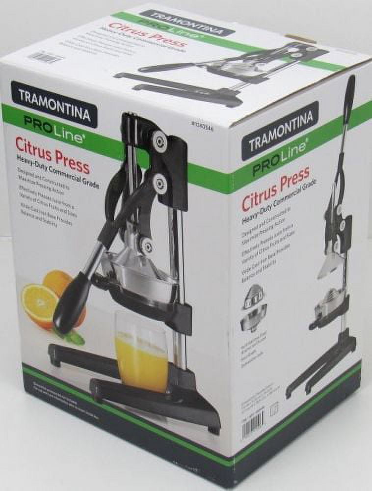 Tramontina PROLine HeavyDuty Commercial Grade Citrus Press, Black