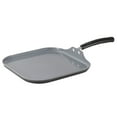 thumbnail interactive-video image 1 of Tramontina PrimaWare 11" CERAMIC Steel Gray Square Griddle, 1 of 6