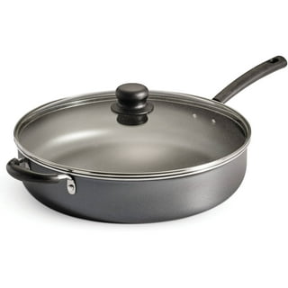CAROTE 6 Qt Nonstick Deep Frying Pan with Lid,12.5 Inch