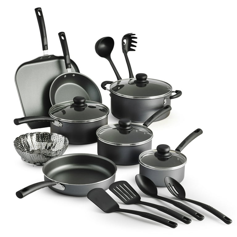 Tramontina 80119/545 PrimaWare Nonstick Cookware 18 Pieces - Steel Gray for  sale online