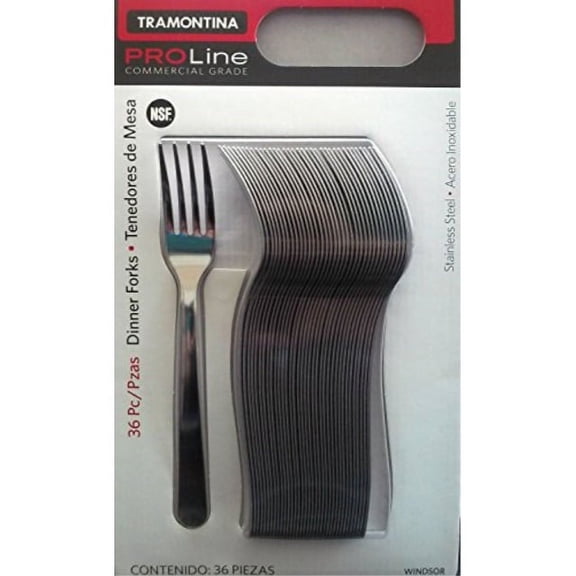 Tramontina Pro Line 36 Dinner Forks Commercial Grade Stainless Steel