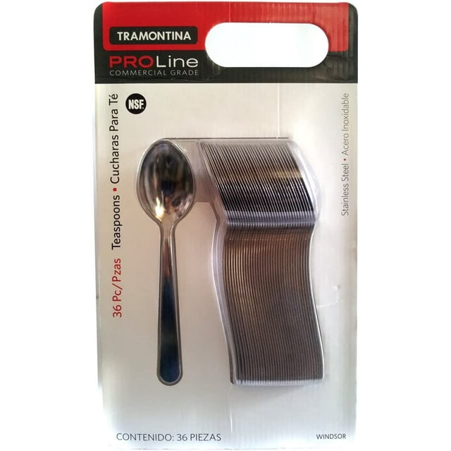 Tramontina Pro Line 36 Teaspoons Commercial Grade Stainless Steel (1, A