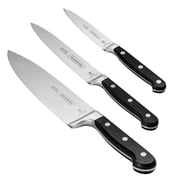 Tramontina Pro Series 3-Piece Cutlery Set   8-inch Chef s Knife, 6-inch Utility Knife, 4-inch Paring Knife