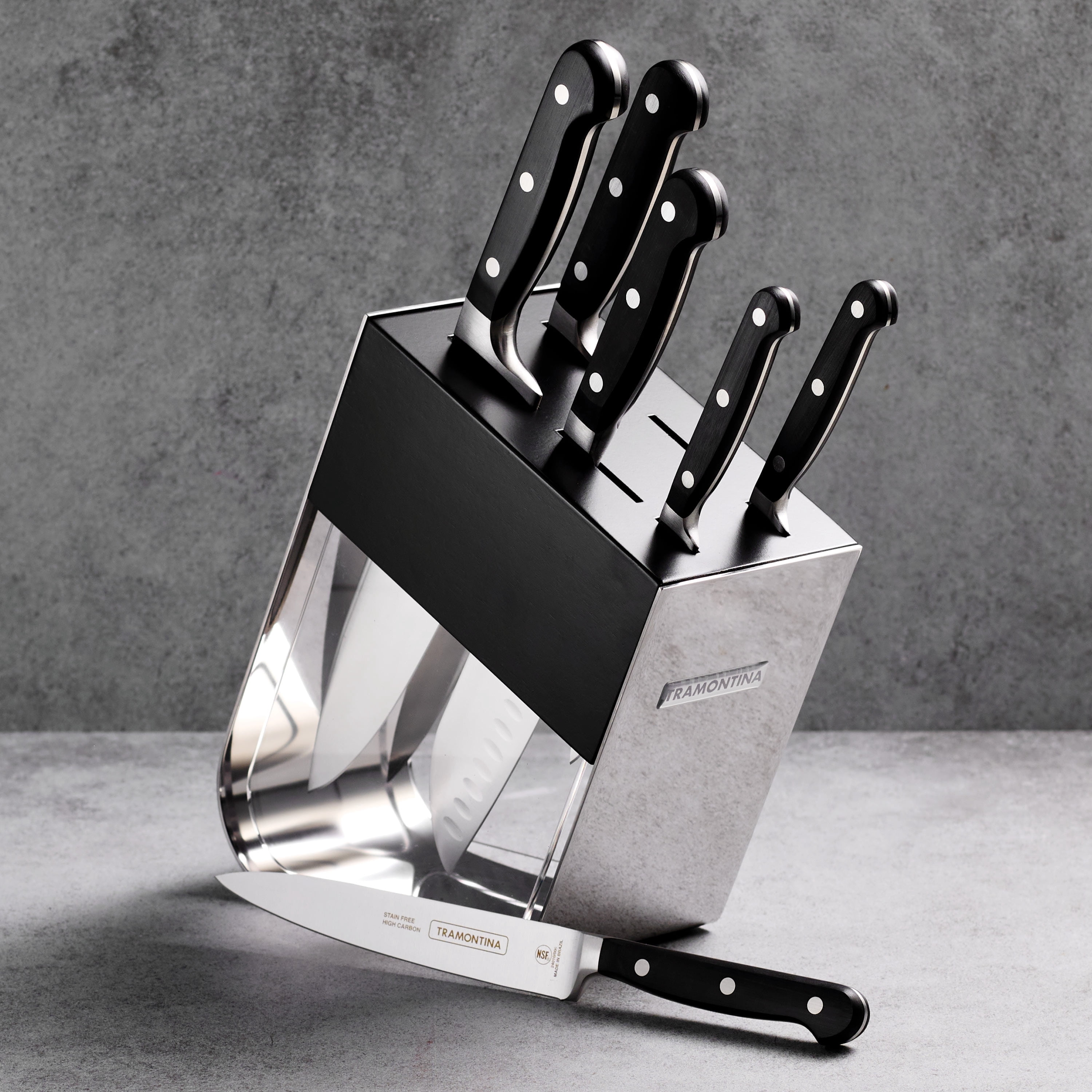 Tramontina Pro Series Forged 7-Piece Knife Block Set