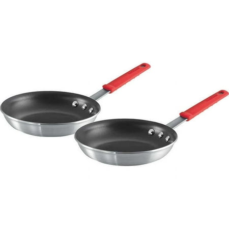 Tramontina Professional 8" Restaurant Fry Pan, Nonstick Aluminum, 2 ct