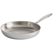 Tramontina Signature 10-Inch Tri-Ply Clad Stainless Steel Mirror Polished Fry Pan, Induction Ready, Oven-Safe