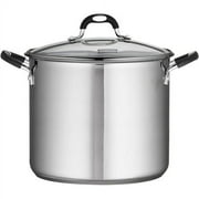 Tramontina Stainless Steel 12 Quart Covered Stock Pot