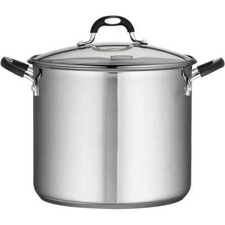 Tramontina Stainless Steel 12 Quart Covered Stock Pot