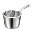 thumbnail image 1 of Tramontina Tempo Tri-Ply Base Stainless Steel 2-Quart Small Sauce Pan with Glass Lid, Induction-Ready Saucepan, Oven-Safe, Dishwasher-Safe, 1 of 8
