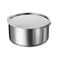 thumbnail image 1 of Tramontina Utsava 5.75-Quart Tri-Ply Clad Stainless Steel Tope/Patila with Lid - Induction & Oven Safe, 1 of 10