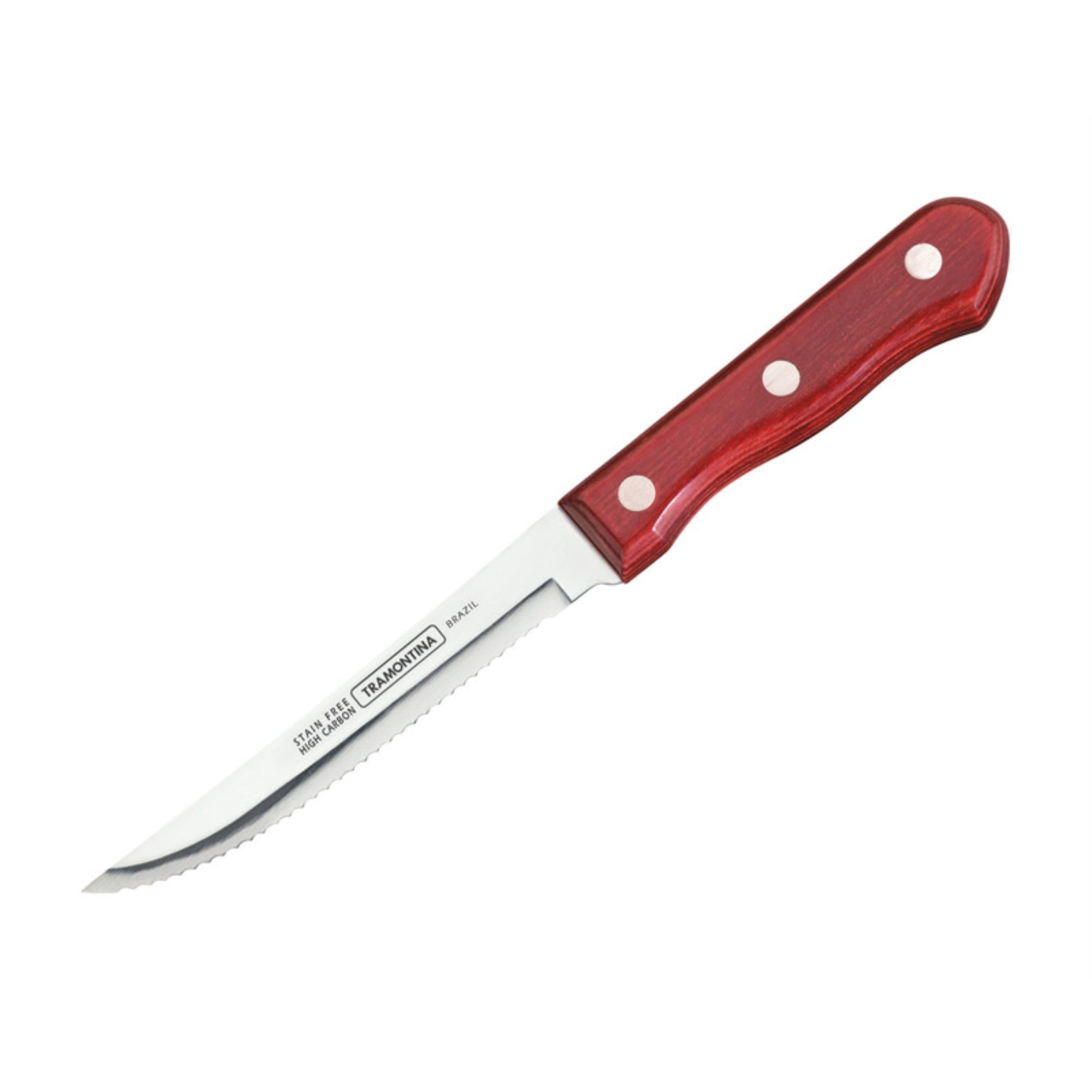 Tramontina Wave Edge Carbon Steel Steak Knife 1 pc