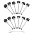 thumbnail image 1 of Trampoline Enclosure Accessories Parts Long Screws for Replacement Durable Wrench, 1 of 6
