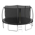 thumbnail image 1 of Trampoline with Enclosure, SEGMART Upgraded 14FT Kids Outdoor Trampoline with Basketball Hoop and Ladder, Heavy Duty Round Trampoline for Indoor Outdoor Backyard, 1 of 9