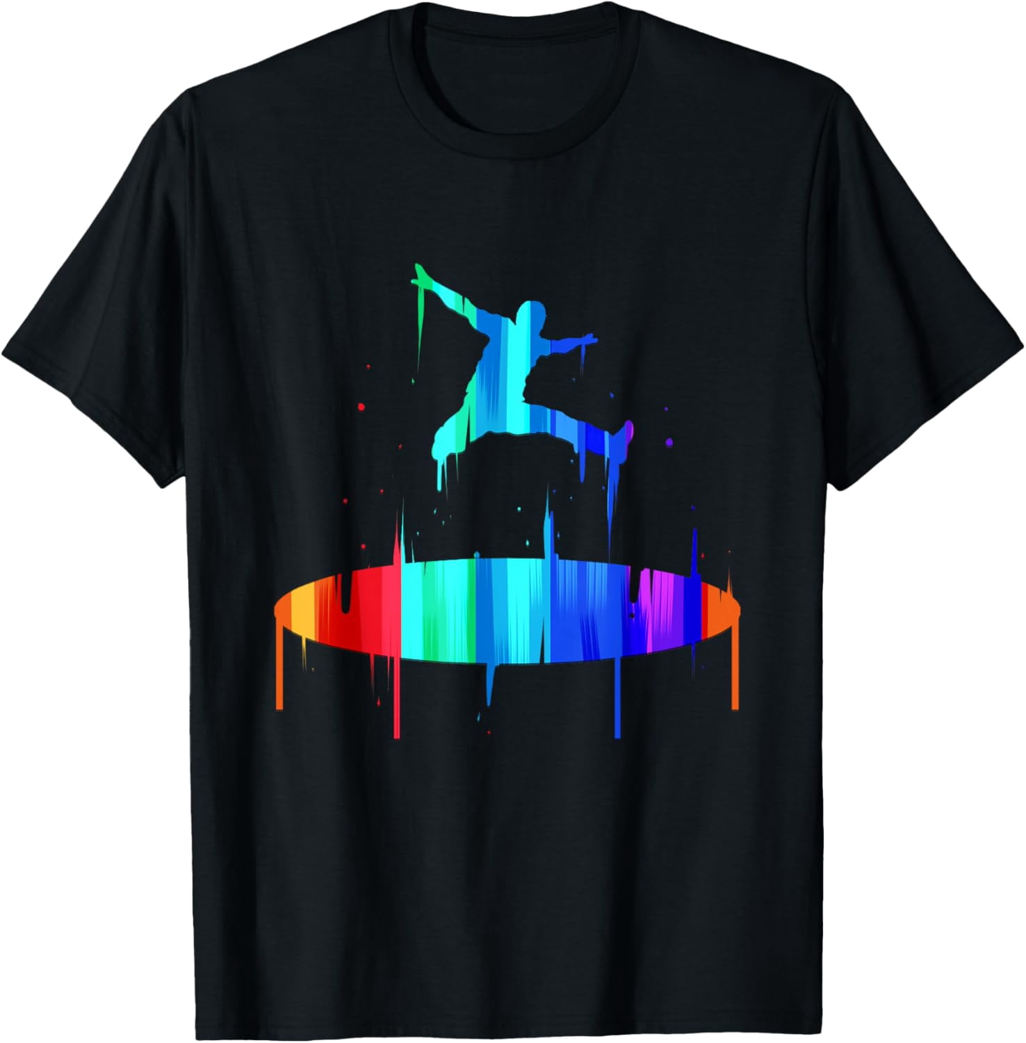 Trampolinist Trampoline Jumping Gymnastic Trampolinist T-Shirt - Walmart.com