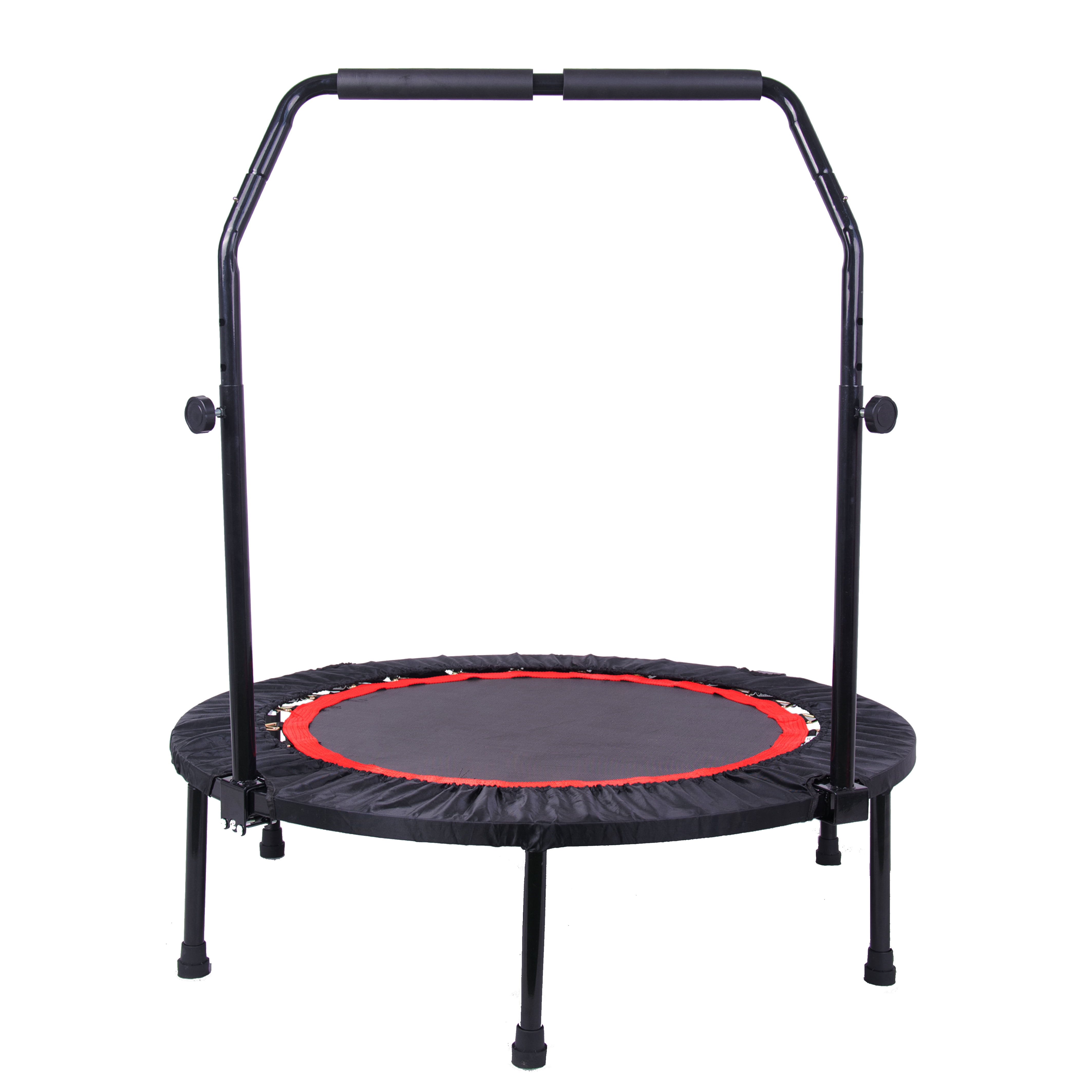 Trampoline For Kids 40 Inch Mini Exercise Trampoline for Adults or Kids Indoor Fitness Rebounder Trampoline with Safety Pad Max. Load 300LBS,Mini Trampoline