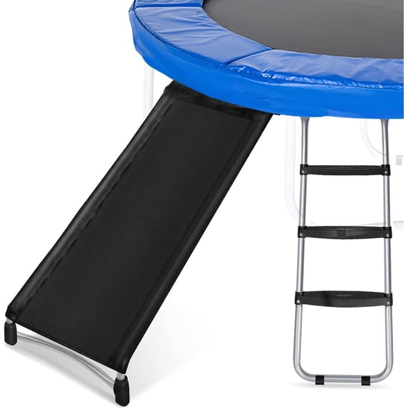 Trampoline Ladder Slide kit, 3 Steps Wide Step Slide Ladder for ...