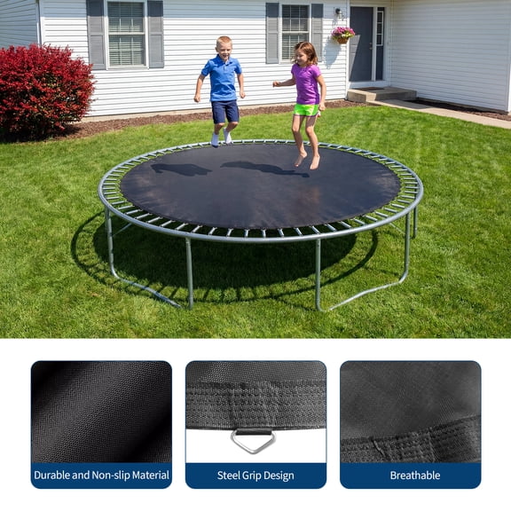 Trampoline Mat Replacement,Trampoline Jumping Pad for 12/14/15 ft Round Trampolines (mat only)