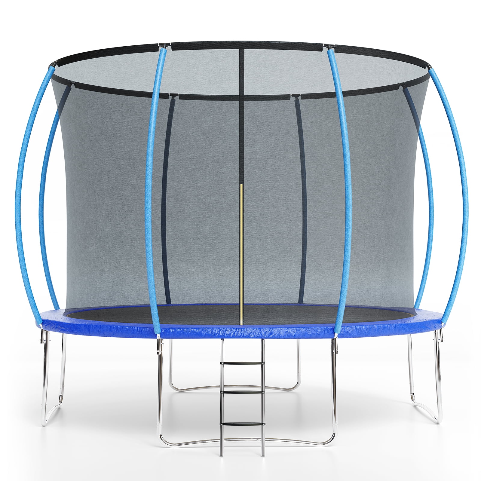 Trampoline Outdoor 10FT with Enclosure and Ladder,Recreational ...