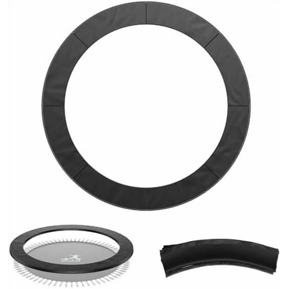 Trampoline Pad, 12ft 14ft 15ft 16ft Trampoline Replacement Safety Pad, Waterproof Trampoline Accessories Spring Cover