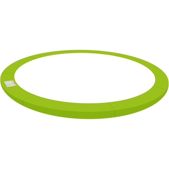 Trampoline Pad Replacement Trampoline Safety Pad Spring Cover Round Trampoline with Waterproof Foam Padding Universal Trampoline Accessories (Green, 14FT)