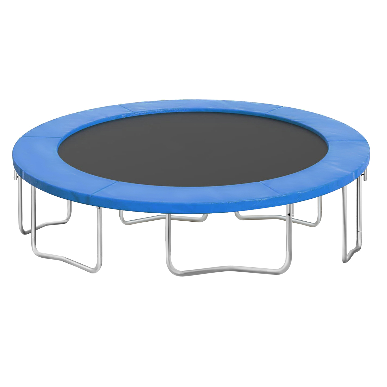 Trampoline Pad for 12ft Trampoline,Replacement Safety Pad,No Holes for Poles,Waterproof UV