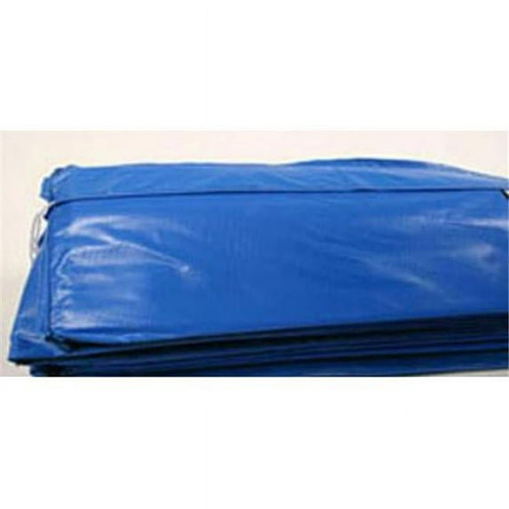 Trampoline Parts and Supply 14V-V-B 14ft. Round Supreme Trampoline Safety Pad - Blue