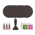 thumbnail image 1 of Trampoline Patch Repair , Repair A Hole or Tear in The Trampoline Mat, Waterproof Puncture Repair Patches for Trampoline Tents Awnings Circle, 1 of 8