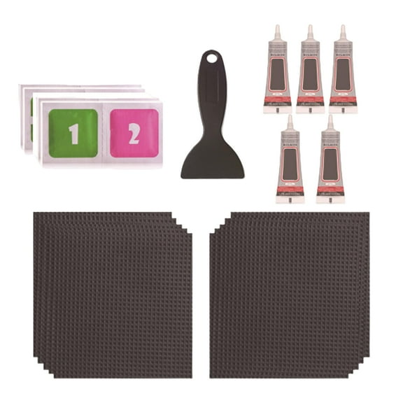 Trampoline Patch Repair , Trampoline Net Repair Tape Portable Repair Trampoline Mat Tear or Hole, for Awnings Air Mattress Outdoor