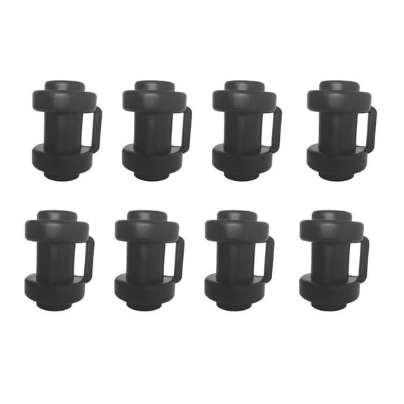 Trampoline Pole Replacement Parts Trampoline End Caps for Garden Outdoor 8pcs