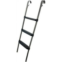 Trampoline Pro 3-Step Universal Trampoline Ladder with Safety Latch and Tool Free Assembly