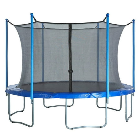 SHUWND Trampoline Protective Net Jumping Safety Guard, 2.44m 6 Poles