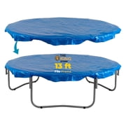 Trampoline Protective Round Cover 12 to 14 Ft, Waterproof, Anti UV - Snow - Dust - Weather - Rain, Ideal for Autumn \ Winter \ Spring Season