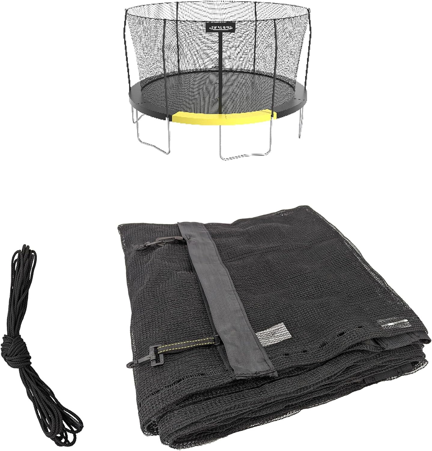 Trampoline Replacement Safety Enclosure Nets For Top Ring Models