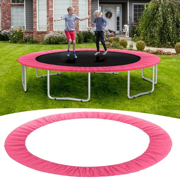 Trampoline Replacement Safety Pad, Trampoline Spring Cover Protection Pad, Waterproof, UV-Resistant Thickened Round Frame Pad, Cushioned Protection
