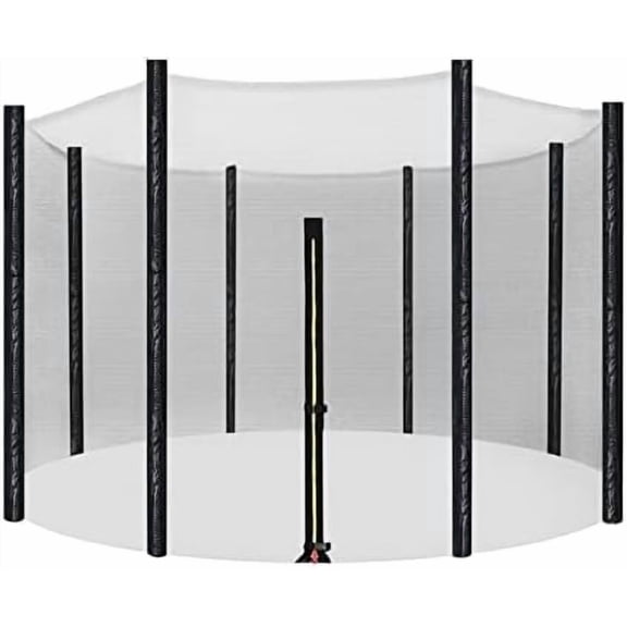 Trampoline Safety Net, 16ft Trampoline Net Replacement, Uv Resistant Trampoline Enclosure Replacement for 8 Poled Trampolines (Net Only)$$Sport & Recreation Other