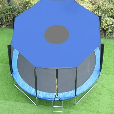 Trampoline Shade Cover, 8ft 10ft 12ft 14ft 16ft Sun-Protection Trampolines Canopy, Easy to Install, Anti-UV Trampolines Sunshade Accessories for Outdoor Backyard Playground