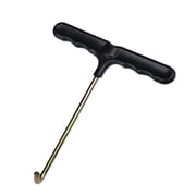 Trampoline Spring Pull Tool,Trampoline Hook Tool,Trampoline Parts T-Hook Puller,Spring Pull T-Hook with Plastic Handle for Jumping Trampoline Spring Installation,Fits Most Springs,4.53 inch Black