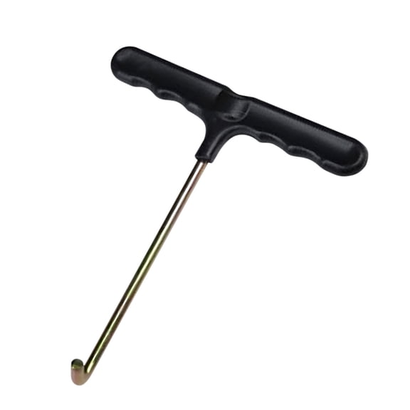 Trampoline Spring Puller Tool, 4.5 Inch Heavy Duty Spring Installation Hook, Exhaust Spring Hooks With T Shaped Handle, Spring Removal Tool for Trampoline Repair And Assembly,Black
